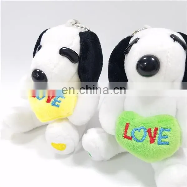 HI CE Cartoon Character Plush Toy Snoopy for Kids ,Snoopy With a Red Heart Stuffed Plus Doll for Valentine Day photo-3