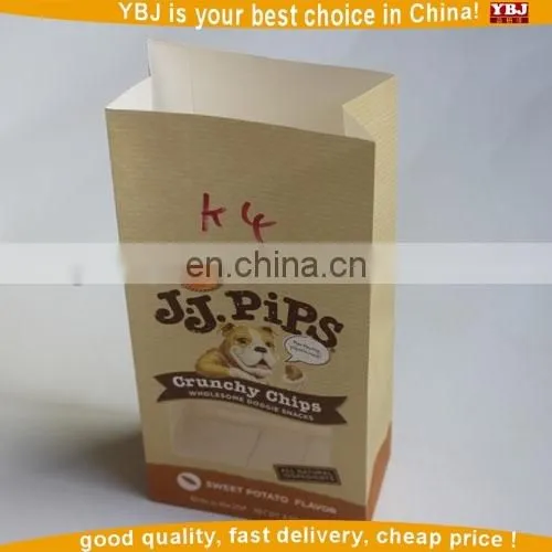 Eco- Friendly Recycle Kraft Paper Food Snack Paper Bag Without Handle,paper Food Snack Paper,fast Food Paper Bag photo-4