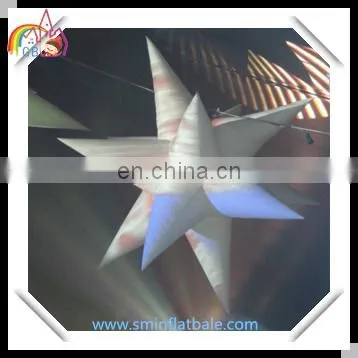 Colorful Inflatable Led Star, Lighting Star , Ceiling Light Decoration for Party , Stage,event photo-3