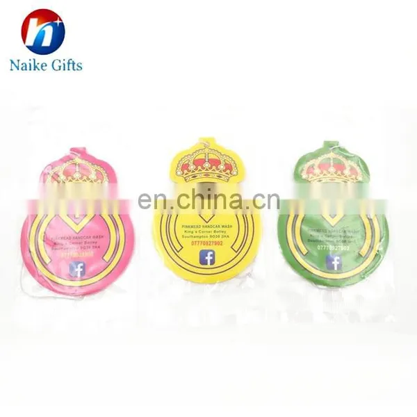 2017 Advertising Custom Logo Printed Paper Car Air Freshener photo-3