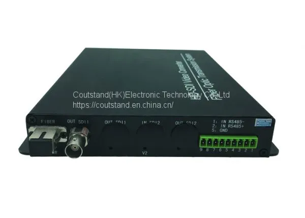 1Ch HD SDI Video to Fiber Converter photo-2