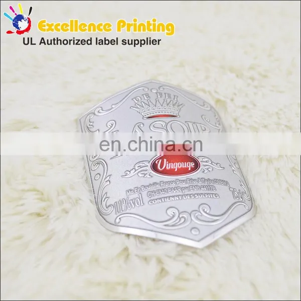 Factory Direct Supply Customized Aluminum Metal Sticker photo-4
