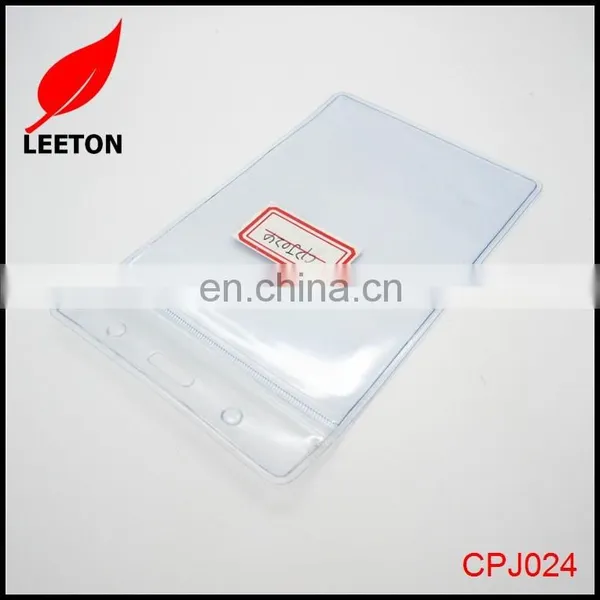 Factory Supply Cheap Plastic PVC School Card Holder photo-5