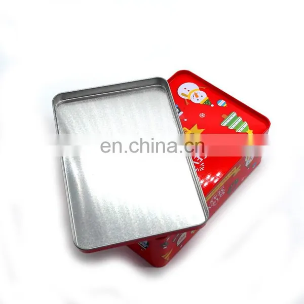 Wholesale Christmas Gift Tin Box Square Tin Can Metal Tin Case photo-6