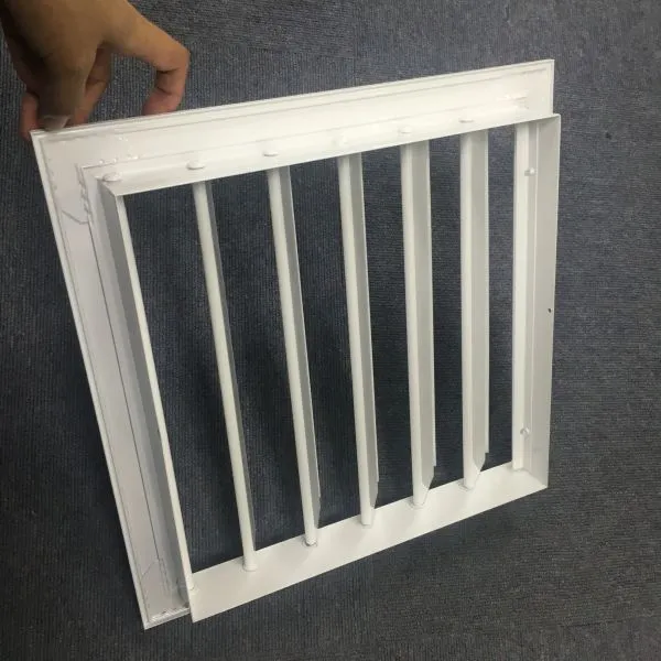 Hvac Duct Return Air Vent Shutter Aluminum Shutters Gravity Louver photo-4