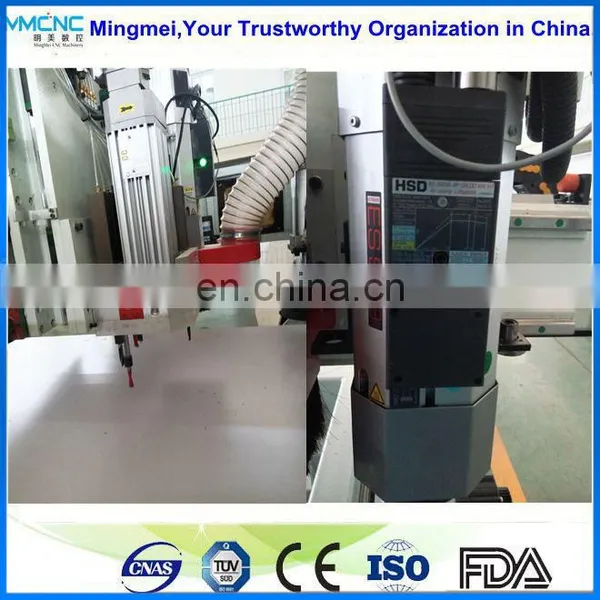 Mingmei Auto Loading Unloading Device 1325 CNC Router With Boring Head photo-4