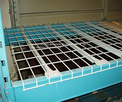 European Style Pallet Rack Wire Mesh Decking