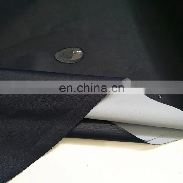 Factory Price 240T Pongee Fabric With PU Milky Coated Waterproof and High Breathable Fabric for Outdoor Jacket photo-3