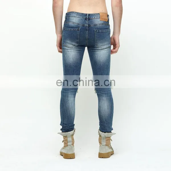DiZNEW Factory Direct Wholesales Graphic Printing Straight Pants Jeans Man photo-5