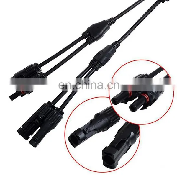 Waterproof dc Connector Type 2 in 1 Solar Cable Connector photo-4
