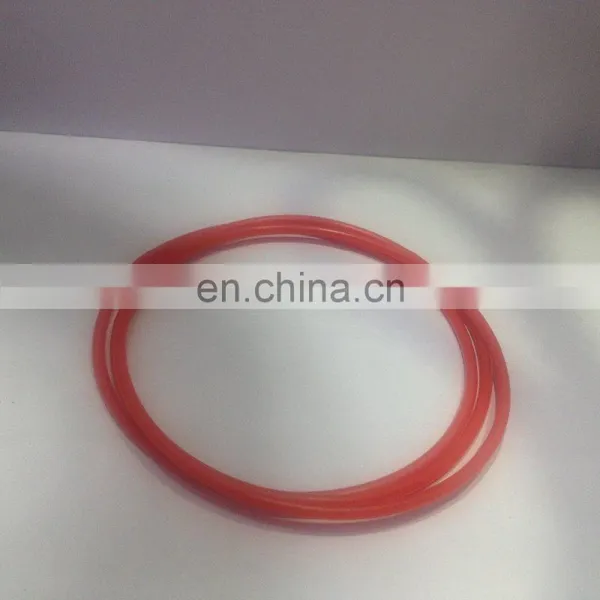 Green Orange Transparent PU Round Belt Polyurethane Drive Belt Smooth and Rough Surface photo-5