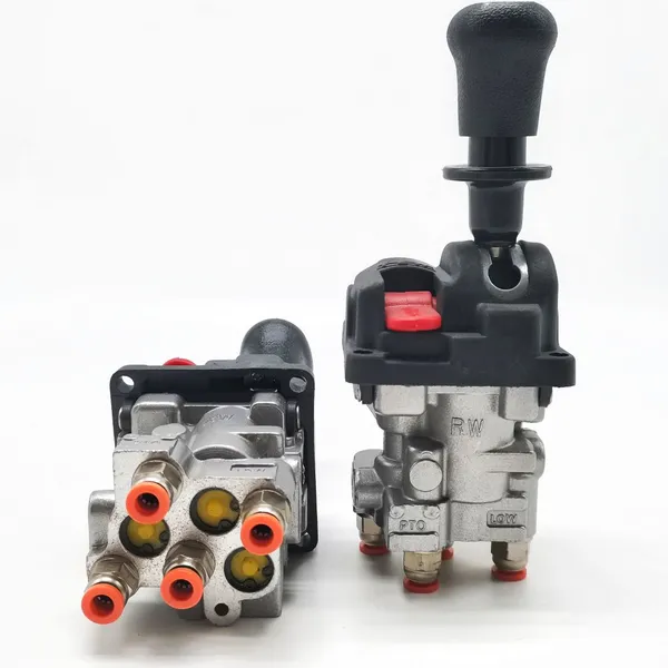 Proportional Control Valve With PTO Switch Dump Truck Tipper Hydraulic System Speed ​​Reduction Function HYVA Pneumatic Truck photo-2