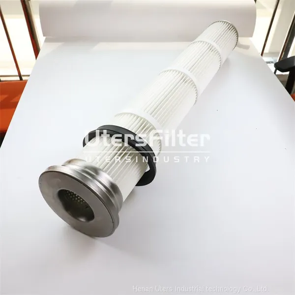 178x1000mm UTERS Stainless Steel Flange Hoisting Back Blow Dust Filter Element photo-3
