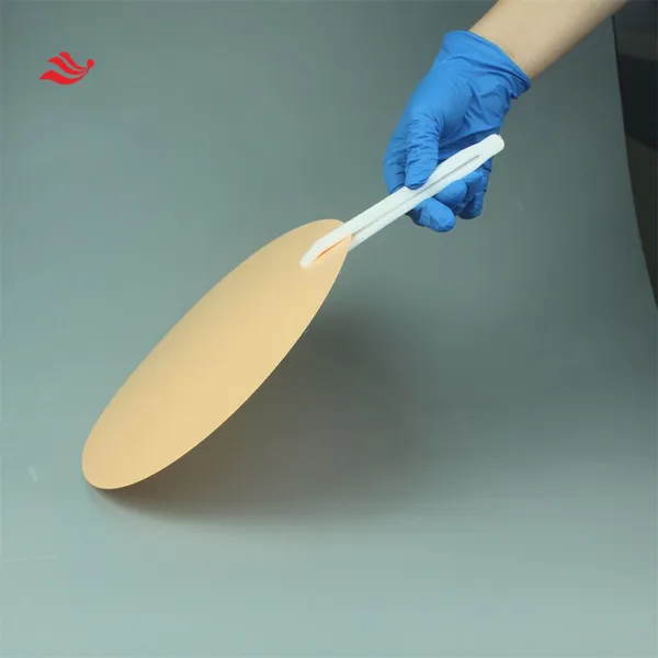 High Quality Lab White PTFE Coating 250MM Tweezers for Sale photo-2