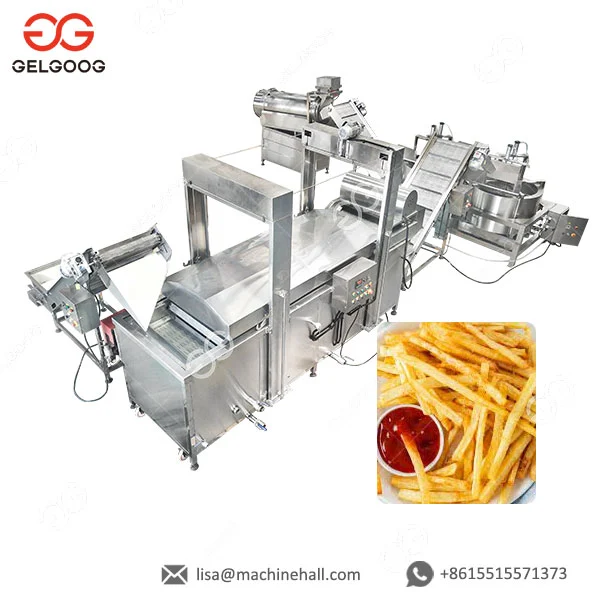 Semi Automatic Potato Chips Making Machine Price Automatic Frozen French Fries Machine French Fries Production Line Turkey photo-3