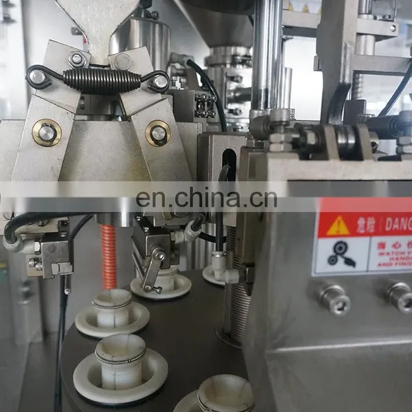 SUS304 Stainless Steel 50-70 Pieces / Min Automatic Plastic Tube Filling Sealing Machine photo-4