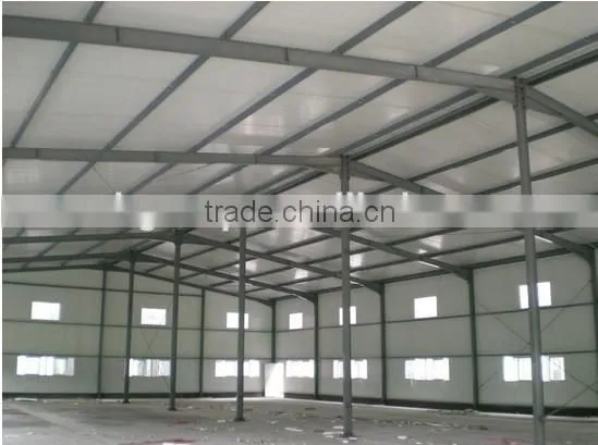 Large Span Supermarket With High Strength Q345 Steel Frame Epoxy Painted photo-2