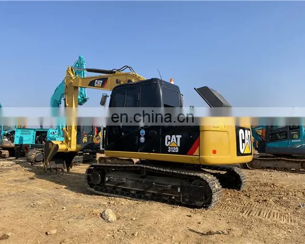 Second Hand Cat 312d Excavator , Nice Working Condition Cat Digger 312 , Cat Digging Machine 312 photo-2