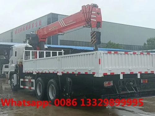 Good Quality and Best Price ISUZU 6*4 GIGA Cargo Truck With Crane for Sale photo-3