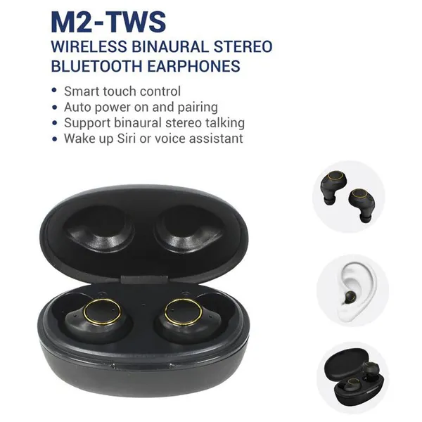 Trending Products 2020 Touch Control M2 Mini Size TWS Headset Wireless Mini in Ear BT Best Earphones photo-4