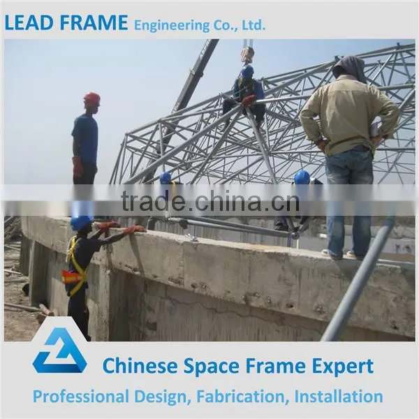 Prefabricated Long Span Steel Structure Conference Hall Design photo-4