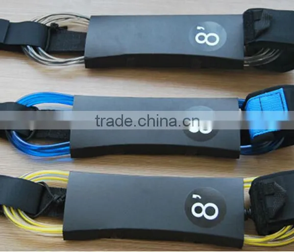 Wholesale OEM Surfing Leash Colorful TPU Legrope Paddle Board Leash photo-6