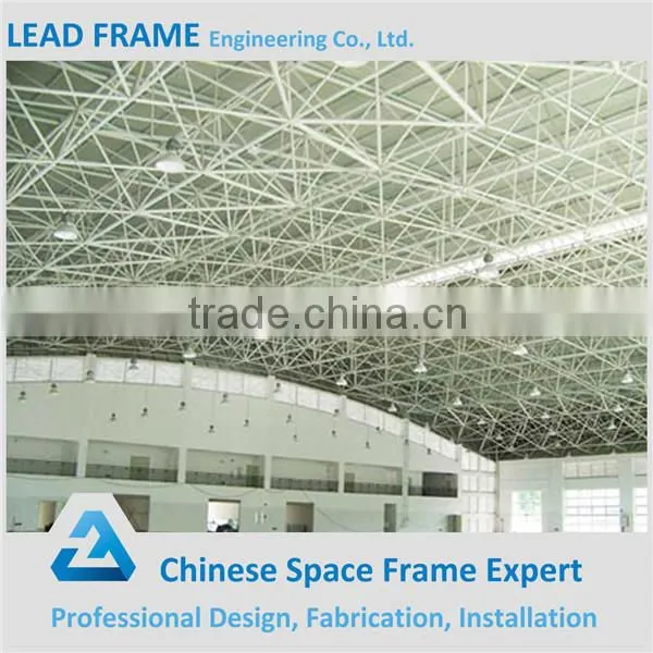 Inexpensive Anti Rust Steel Space Frame Warehouse Layout Design photo-3