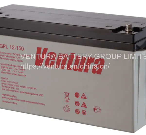 VENTURA GPL 12-200 12V200Ah AGM BATTERY photo-2