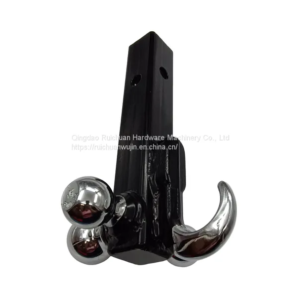 Off-road Vehicle Rescue Accessories Three Ball With Hook Carbon Steel Trailer Arm Car Retrofit Towing Trailer Accessories photo-5