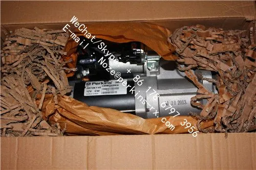 Perkins Starter Motor 2873K414 24V 267-4624 for 1106d-e66ta Diesel Engines photo-2