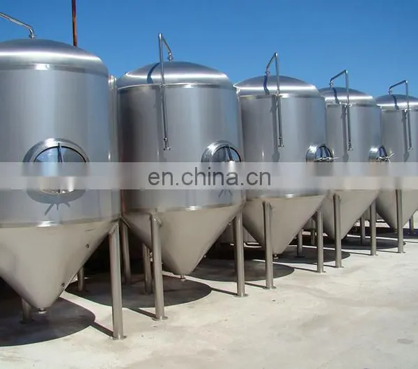 500L Concial Beer Yogurt Fermentation Tank With Cooling Jacket photo-3