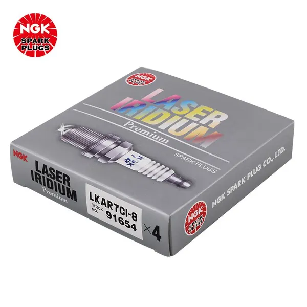 Wholesale Original Genuine NGK Spark Plug Single Iridium Gold LKAR7CI-8 91654 Car Engine Spark Plug for HONDA photo-5