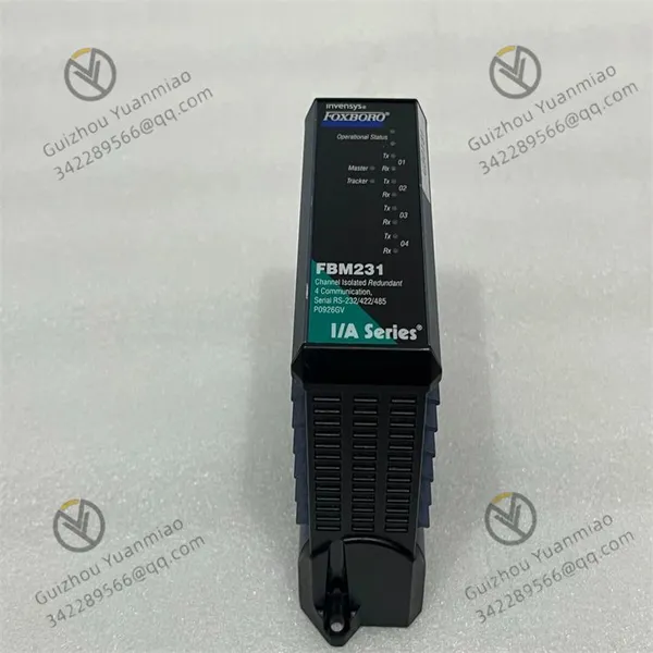 FOXBORO P0926GV FBM231 Field Equipment System Integration Module photo-3