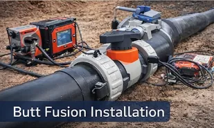 PE100 Diaphragm Valve EcoFIT Butt Fusion Electrofusion SDR11 for Water Pipeline photo-3