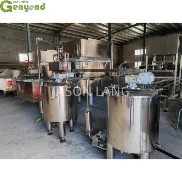 Shanghai Popular Automatic Sandwich Dorayaki Pancake Making Machine Production Line With Best Price photo-2