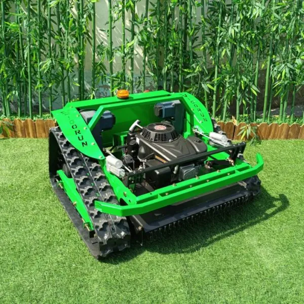 Vigorun VTLM600 Gasoline Mower, Loncin 224CC Gasoline Engine Automatic Grass Brush Cutter Robot for Mountainsides photo-3