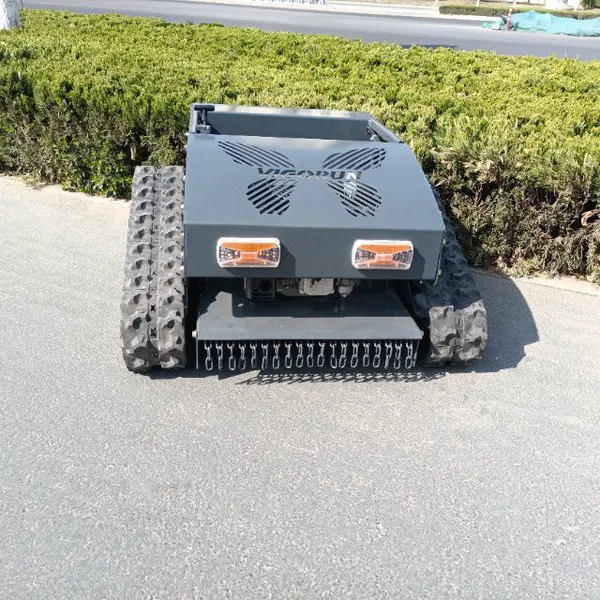 Hybrid All Terrain Travel Speed 0~6Km/h Loncin Grass Cutter Remotely Controlled photo-4