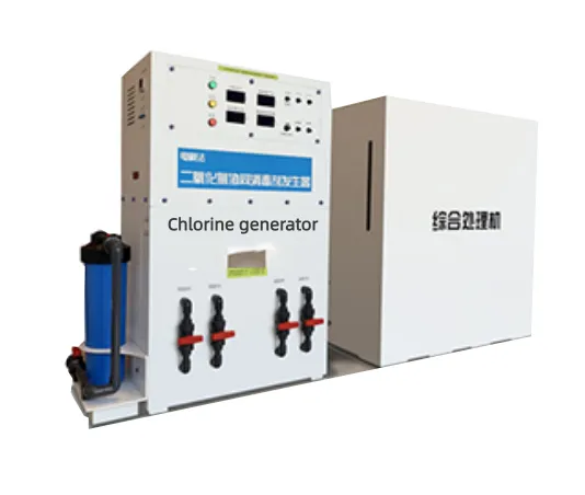 PLC Controlled High Concentration Sodium Hypochlorite Generation System
