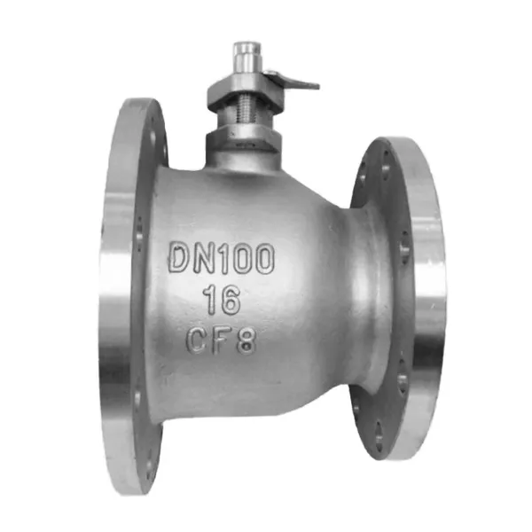 Factory Direct Sales of High-quality Stainless Steel Flange Discharge Ball Valve
