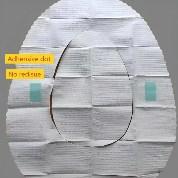 OEM Available Embossed Disposable WC Toilet Seat Cover Paper Custom Logo Sustainable Sourcing