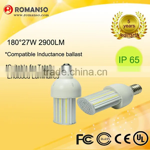 Led Street Light 27w CRI 80 E27 E40 180 Degrees LED Corn Light Lamp Garden Lighting photo-4