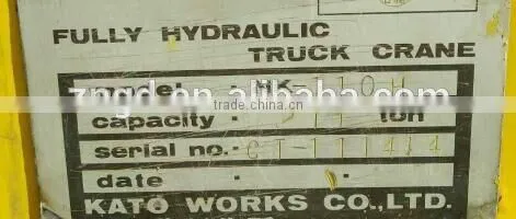 Strong High Working Used Good Condition Rough Terrain Crane Kato NK800 for Cheap Sale in Shanghai photo-5