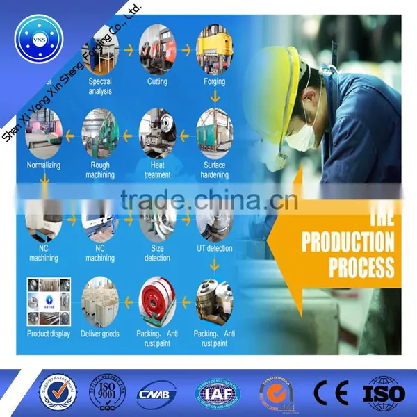 Forged Qualified Different Diameter Flange Gear Ring photo-6