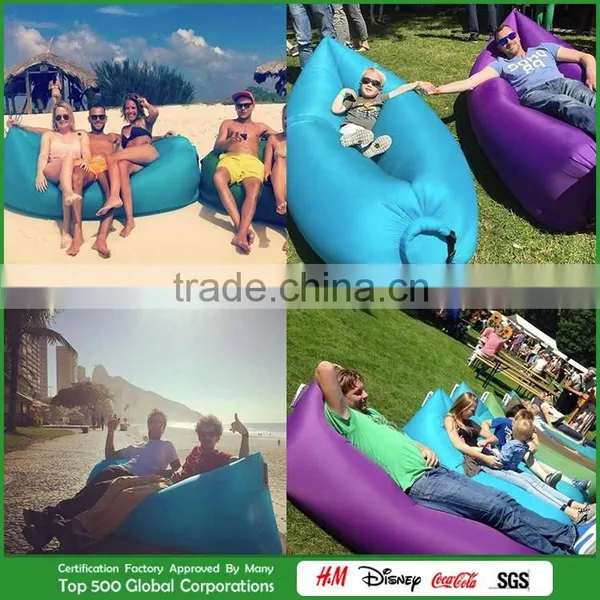 Lay Bag Air Bed Sofa Hangout Lounger Sleeping Bag