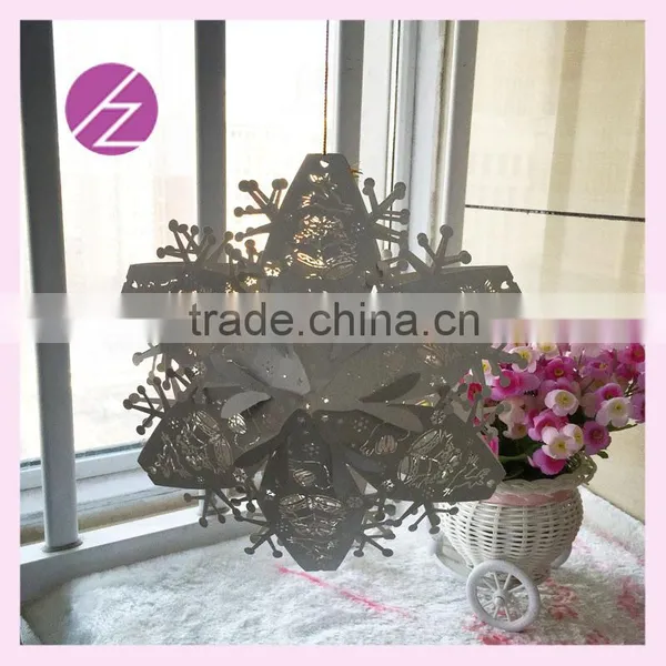 New Style of 3D Christmas Star Favor Christmas Room Decoration be Able to Shine Hot Sale Assorted Colours Good Quality Paper photo-3