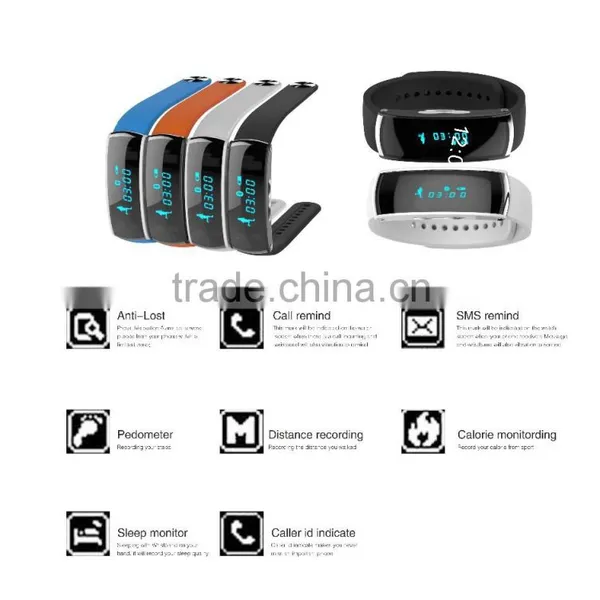 Original Oband T2 WH06 Wireless Bluetooth 4.0 Smart Bracelet Intelligent Band Fitness Tracker Smart Wristband For Samsung/iPhone photo-4