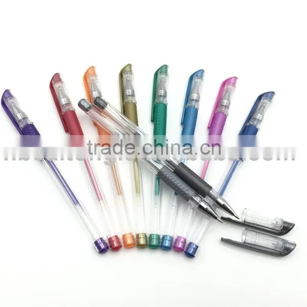 10 Kinds Metallic Colors Gel Pen photo-3