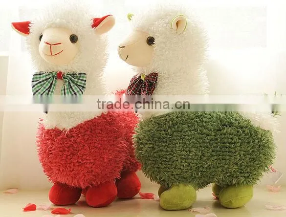 2015 High Quality Alpaca Stuffed Animal Sheep Toy photo-3