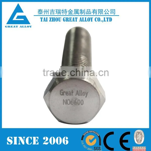 Inconel 600 Fasteners Alloy 600 Fasteners photo-4