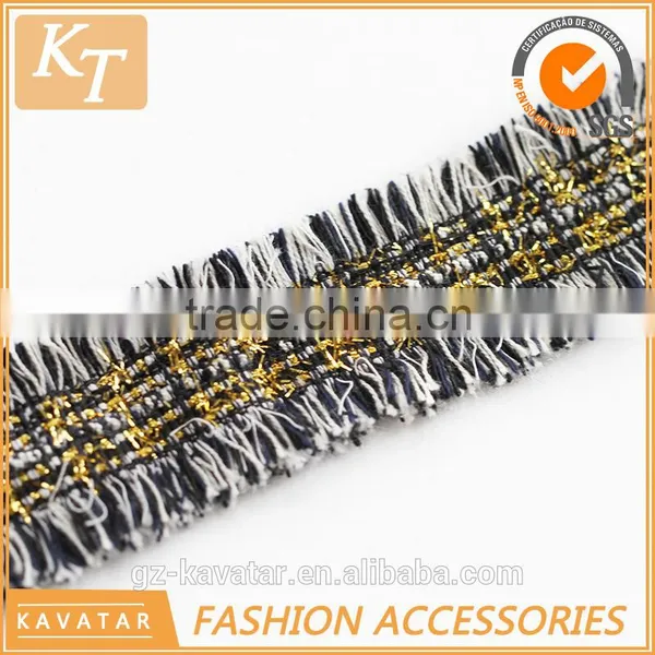 Korean Style Mix Color Fringe Trim With Cheapest Price photo-3